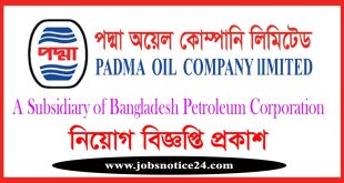 Padma Oil Company Limited Job Circular 2025